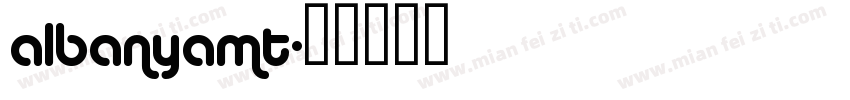 albanyamt字体转换
