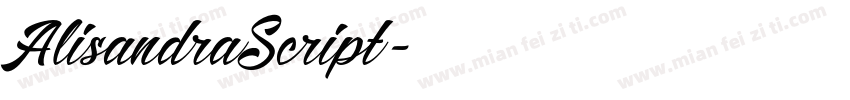 AlisandraScript字体转换