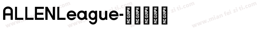 ALLENLeague字体转换