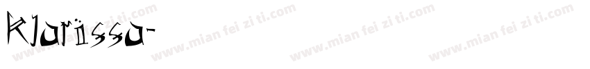 klarissa字体转换