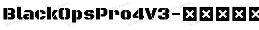 BlackOpsPro4V3字体转换