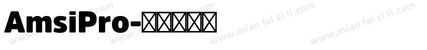 AmsiPro字体转换