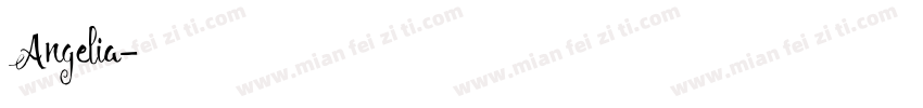 Angelia字体转换