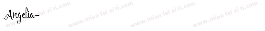Angelia字体转换