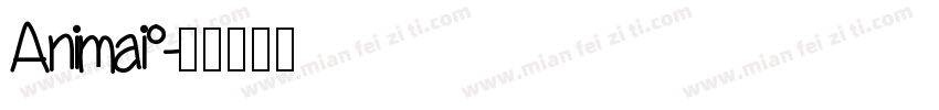 Animai°字体转换