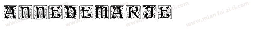 Annedemarie字体转换