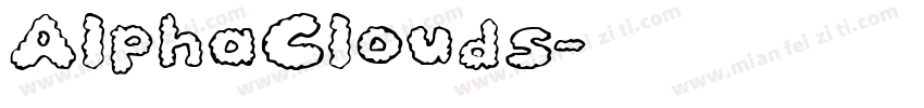 AlphaClouds字体转换