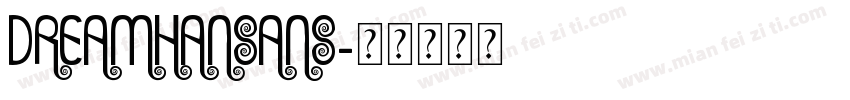 dreamhansans字体转换