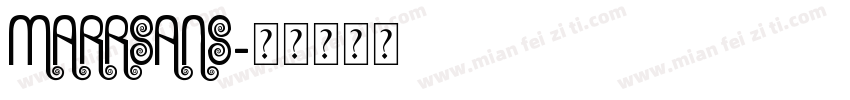 marrsans字体转换
