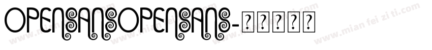 opensansopensans字体转换