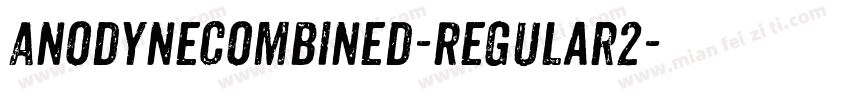 AnodyneCombined-Regular2字体转换
