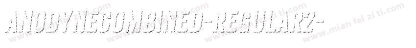 AnodyneCombined-Regular2字体转换