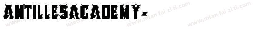 AntillesAcademy字体转换