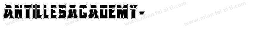 AntillesAcademy字体转换
