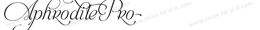 AphroditePro字体转换