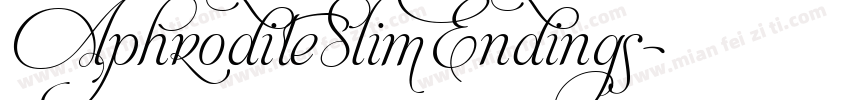 AphroditeSlimEndings字体转换 AphroditeSlimEndings字体转换