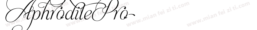 AphroditePro字体转换