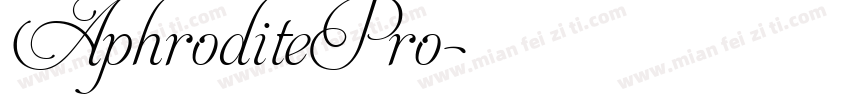 AphroditePro字体转换