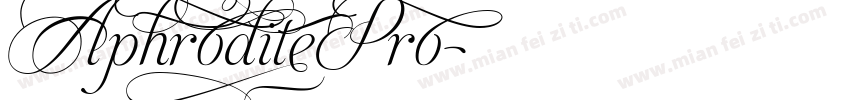 AphroditePro字体转换
