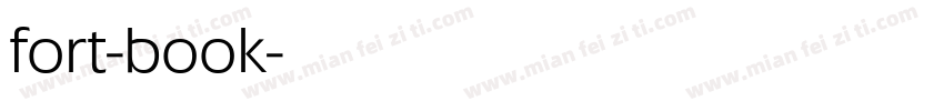 fort-book字体转换