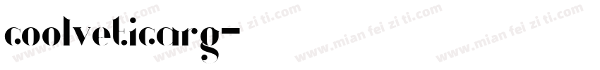 coolveticarg字体转换