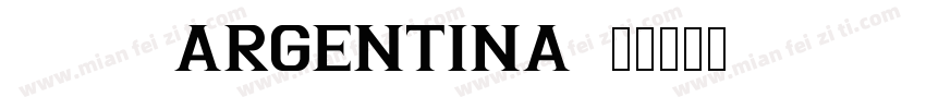 2022Argentina字体转换