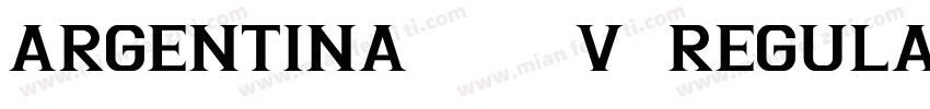 Argentina2024V2Regular字体转换