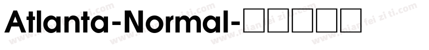 Atlanta-Normal字体转换