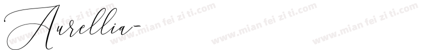 Aurellia字体转换