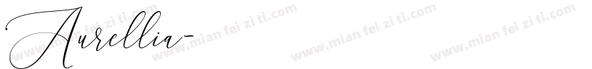 Aurellia字体转换