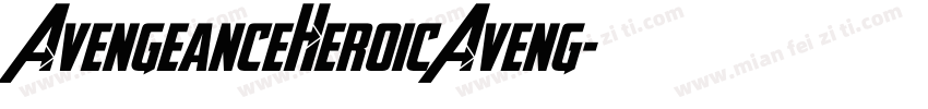 AvengeanceHeroicAveng字体转换