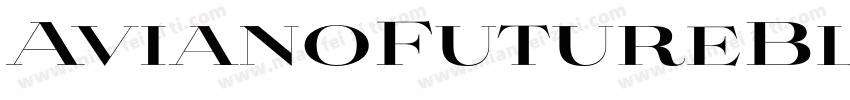 AvianoFutureBlackFast字体转换