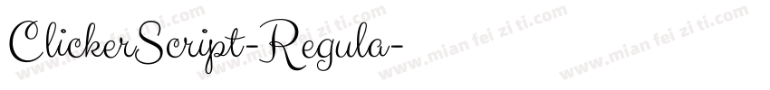 ClickerScript-Regula字体转换
