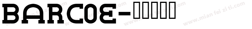 barcoe字体转换