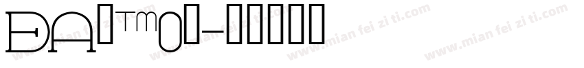 barcoe字体转换