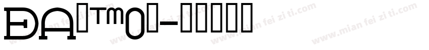 barcoe字体转换