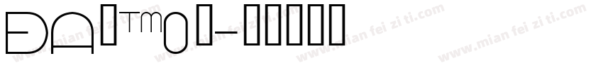 barcoe字体转换