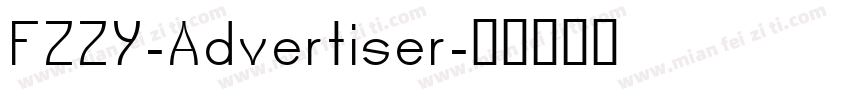 FZZY-Advertiser字体转换