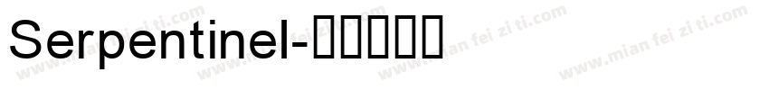 SerpentineI字体转换