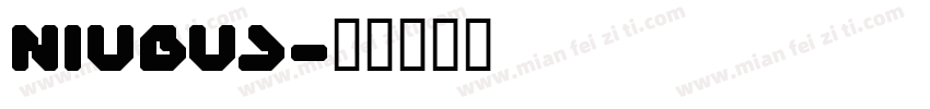 niubus字体转换