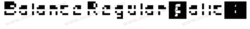 BalanceRegular-Italic字体转换