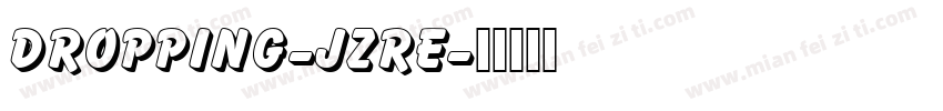 Dropping-JZRE字体转换