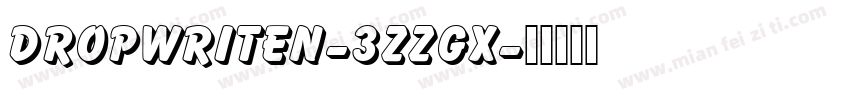 Dropwriten-3zzgX字体转换