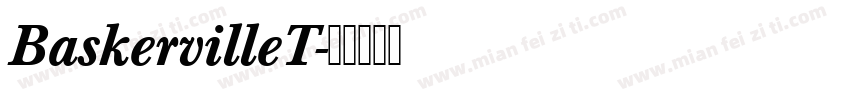 BaskervilleT字体转换