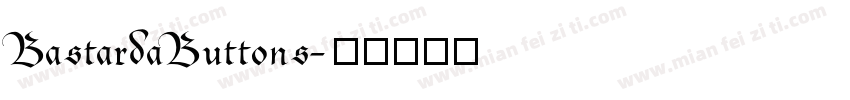 BastardaButtons字体转换