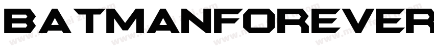 BatmanForever1字体转换