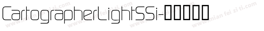 CartographerLightSSi字体转换