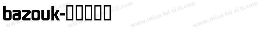 bazouk字体转换