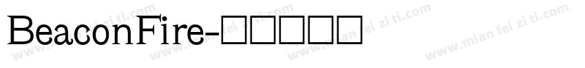 BeaconFire字体转换