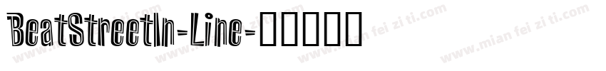 BeatStreetIn-Line字体转换